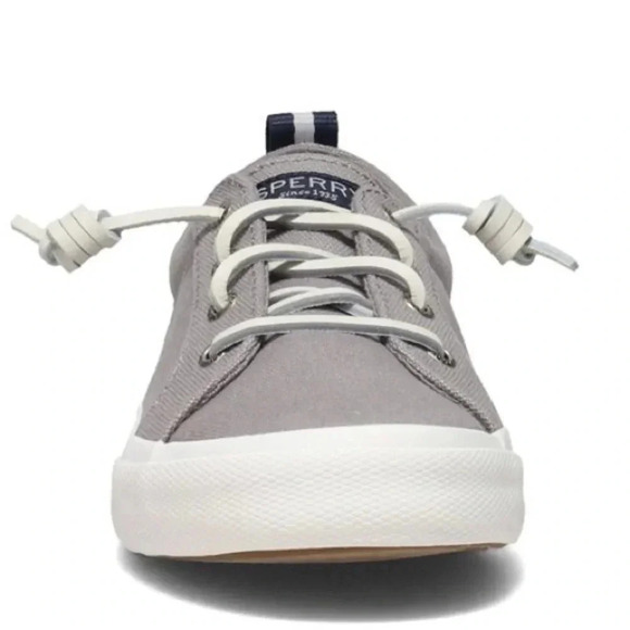 Sperry Pier Wave Gray Slip-On Sneakers Memory Foam Comfort Size 6 - Picture 2 of 14